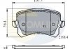 Comline - Гальмівні колодки до дисків Comline CBP01712 (фото 1)