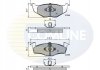 Гальмівні колодки, дискове гальмо (набір) Comline CBP0706 (фото 1)