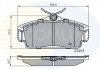 Гальмівні колодки, дискове гальмо (набір) Comline CBP0740 (фото 1)