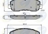 Comline - Гальмівні колодки до дисків Comline CBP12106 (фото 1)