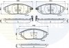 Гальмівні колодки (набір) Comline CBP32150 (фото 1)