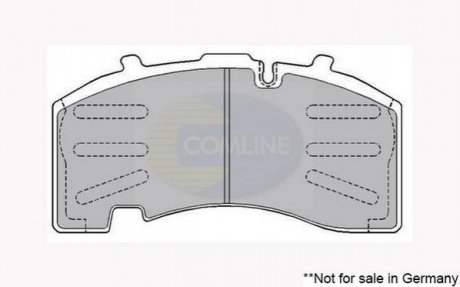 Comline - Гальмівні колодки до дисків Comline CBP9062K (фото 1)