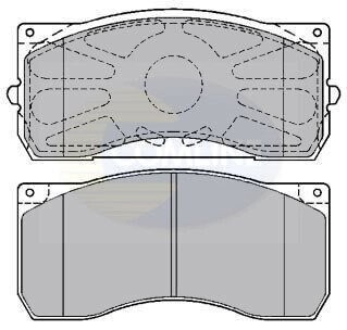 CBP9075K Comline - Гальмівні колодки до дисків CBP9075K