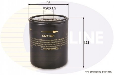 Масляний фільтр CIZ11491