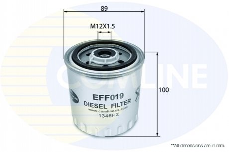 Паливний фільтр EFF019