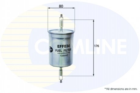 Паливний фільтр EFF034