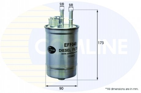 Паливний фільтр Comline EFF049 (фото 1)