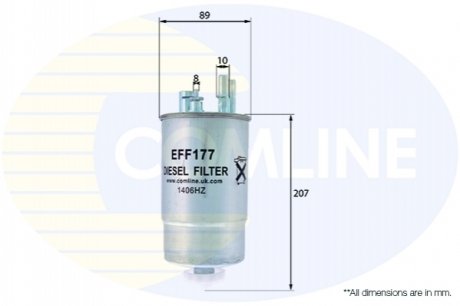 Паливний фільтр EFF177