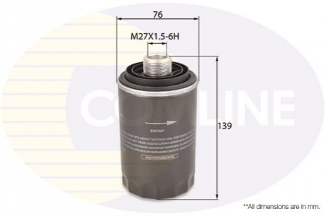 Масляний фільтр Comline EOF227 (фото 1)