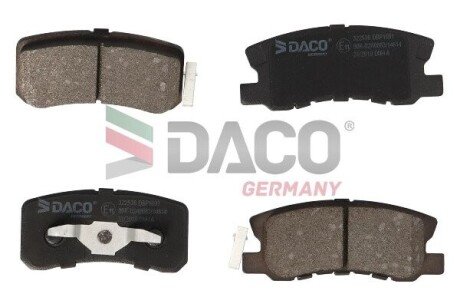 Колодки тормозные (задние) Citroen C4/Peugeot 4008 12-/Dodge/Jeep/Mitsubishi Outlander 06-/Pajero 91 322536