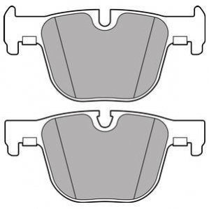 Дискові гальмівні колодки (задні) LP2494