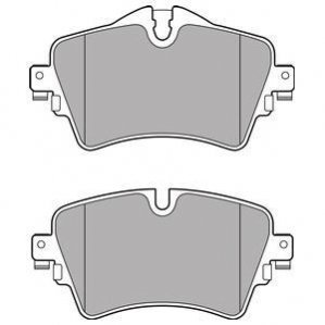 Дисковые тормозные колодки (передние) Delphi LP2717 (фото 1)