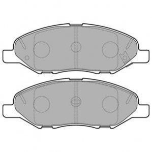 Дисковые тормозные колодки (передние) Delphi LP3169 (фото 1)
