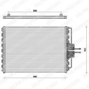 Радиатор кондиционера TSP0225061