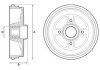 RENAULT Барабан тормозной с подшипн.Clio III 05- Delphi BFR496 (фото 1)