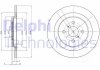 Тормозной диск (задний) Delphi BG4076 (фото 1)