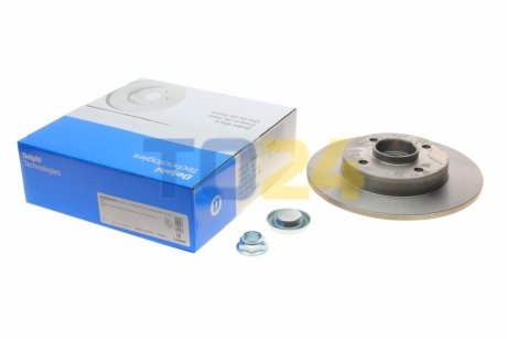 Тормозной диск (задний) Delphi BG9021RS (фото 1)