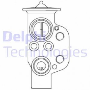 Клапан кондиціонера Delphi CB1004V (фото 1)