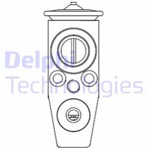 Клапан кондиционера Delphi CB1011V (фото 1)