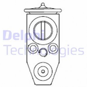 Клапан кондиционера Delphi CB1016V (фото 1)
