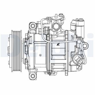 Компрессор кондиционера CS20504