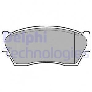 Дисковые тормозные колодки (передние) Delphi LP0804 (фото 1)