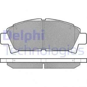 Дисковые тормозные колодки (передние) Delphi LP0940 (фото 1)
