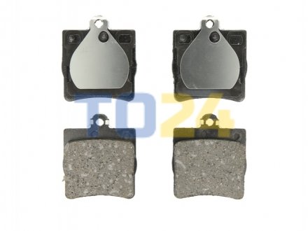 Дисковые тормозные колодки (задние) Delphi LP1403 (фото 1)