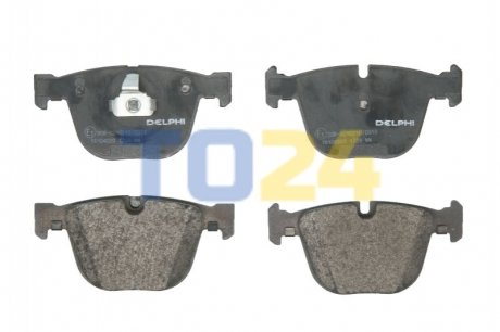 Дисковые тормозные колодки (задние) Delphi LP1793 (фото 1)