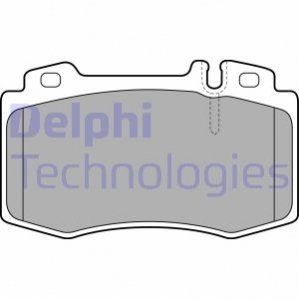 Дисковые тормозные колодки (передние) Delphi LP1828 (фото 1)