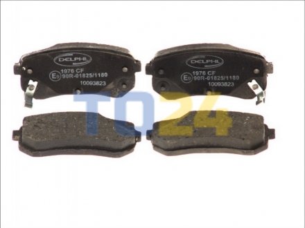 Дисковые тормозные колодки (задние) Delphi LP1976 (фото 1)