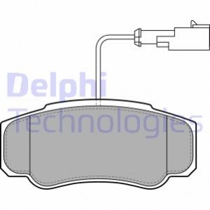 Дисковые тормозные колодки (задние) Delphi LP2054 (фото 1)