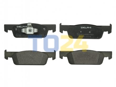 Дисковые тормозные колодки (передние) Delphi LP2479 (фото 1)