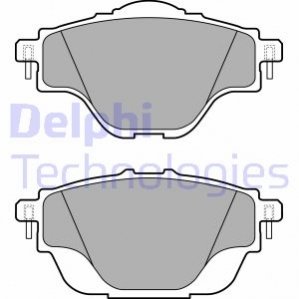 Дискові гальмівні колодки (задні) Delphi LP2509 (фото 1)