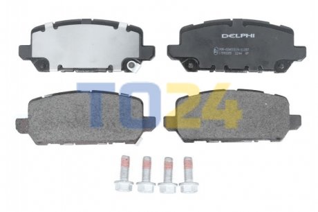 Дискові гальмівні колодки Delphi LP3244 (фото 1)
