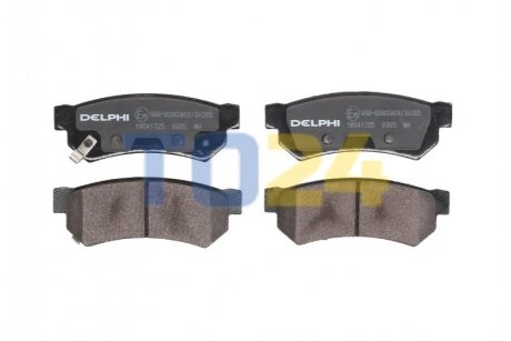 Тормозные колодки, дисковые. Delphi LP3305 (фото 1)