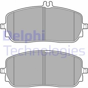 Дискові гальмівні колодки Delphi LP3437 (фото 1)