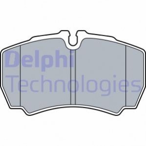 Дисковые тормозные колодки Delphi LP3573 (фото 1)