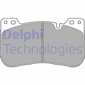 Дисковые тормозные колодки Delphi LP3626 (фото 1)