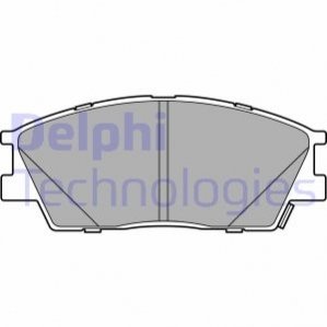 Дисковые тормозные колодки Delphi LP3645 (фото 1)