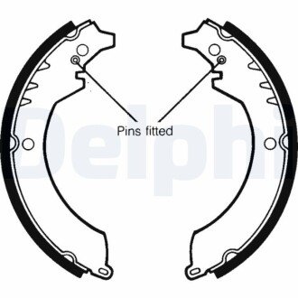 Барабанные тормозные колодки (задние) LS1359