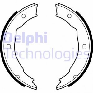 Барабанні гальмівні колодки (задні) Delphi LS1881 (фото 1)