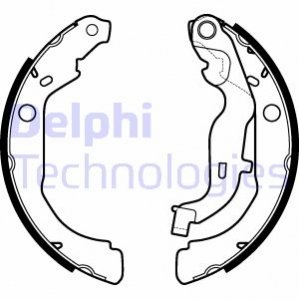 Барабанные тормозные колодки Delphi LS2127 (фото 1)
