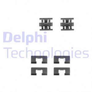 Монтажний компл.,гальм.колодки Delphi LX0196 (фото 1)