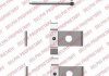 Ремкомплект гальмівних колодок Delphi LX0408 (фото 1)