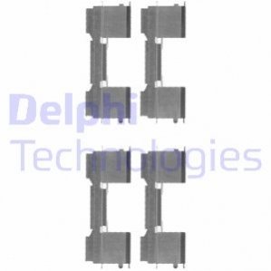 Монтажний компл.,гальм.колодки Delphi LX0478 (фото 1)