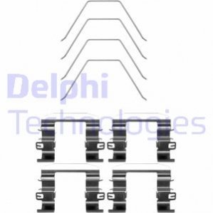 Монтажний компл.,гальм.колодки Delphi LX0669 (фото 1)