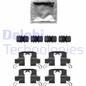 Монтажний компл.,гальм.колодки Delphi LX0696 (фото 1)