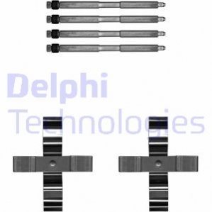 Монтажний компл.,гальм.колодки Delphi LX0703 (фото 1)