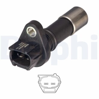 DELPHI CITROEN Датчик обертів двигуна C1 SS12301-12B1